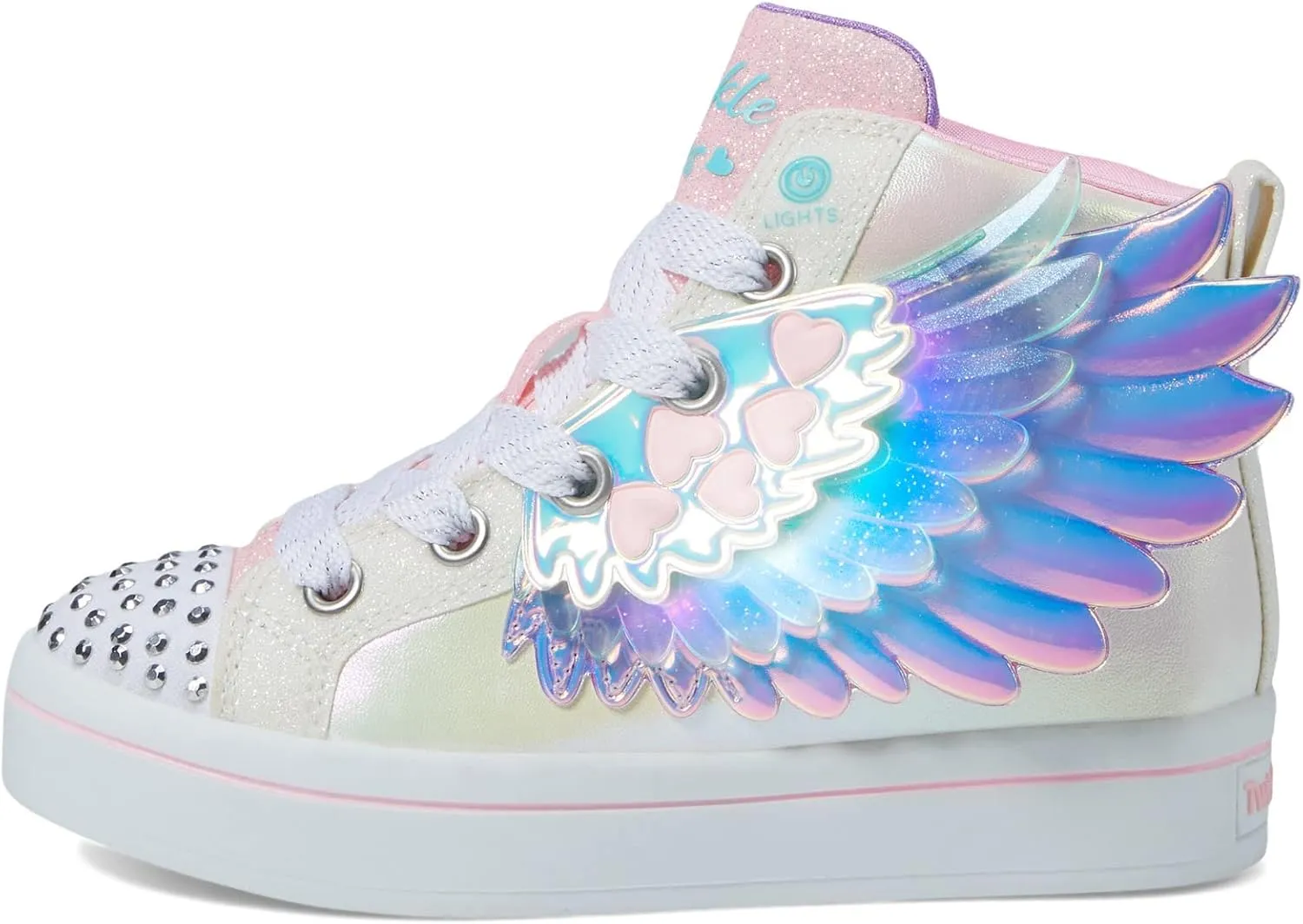 Skechers Girl's TWI-Lites 2.0-wingsical Wish Sneaker
