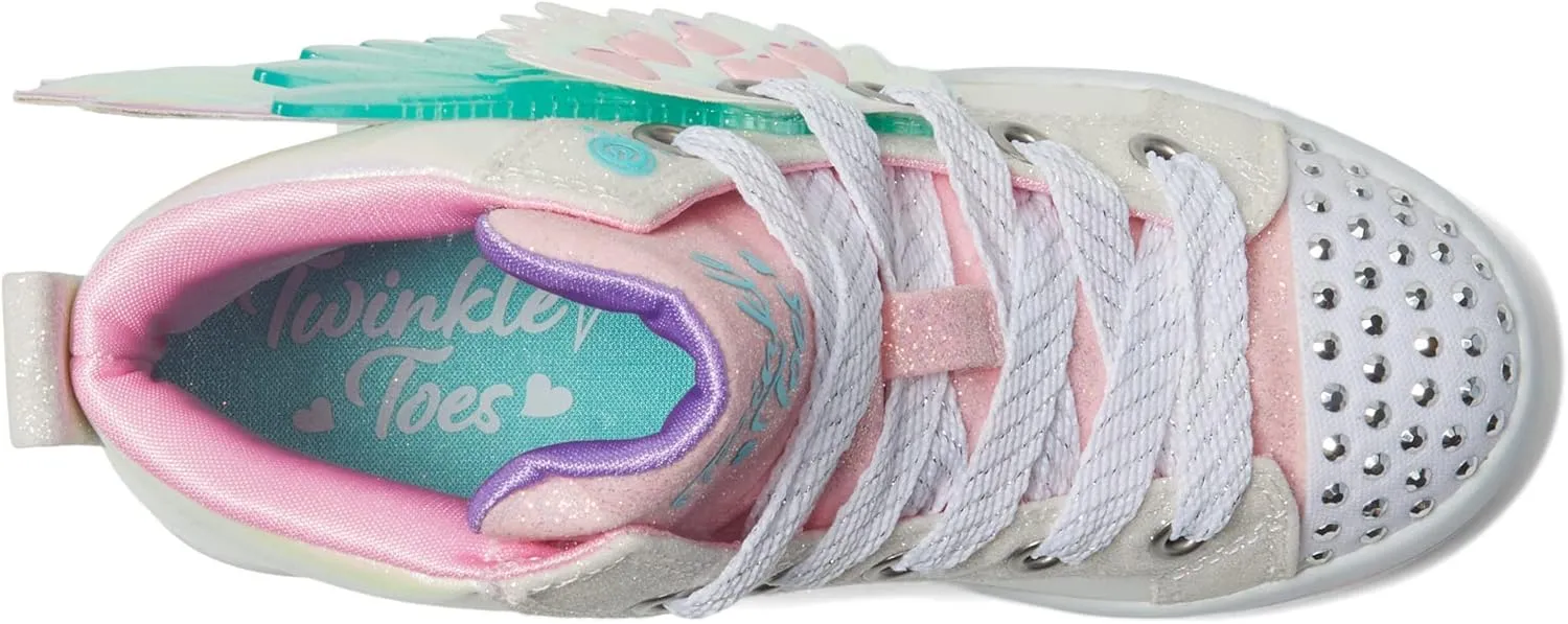 Skechers Girl's TWI-Lites 2.0-wingsical Wish Sneaker