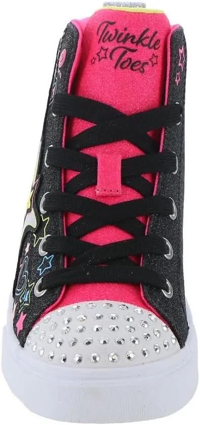 Skechers Girl's Twinkle Sparks-Galaxy Glitz Sneaker