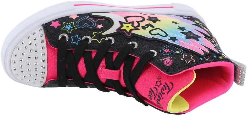 Skechers Girl's Twinkle Sparks-Galaxy Glitz Sneaker