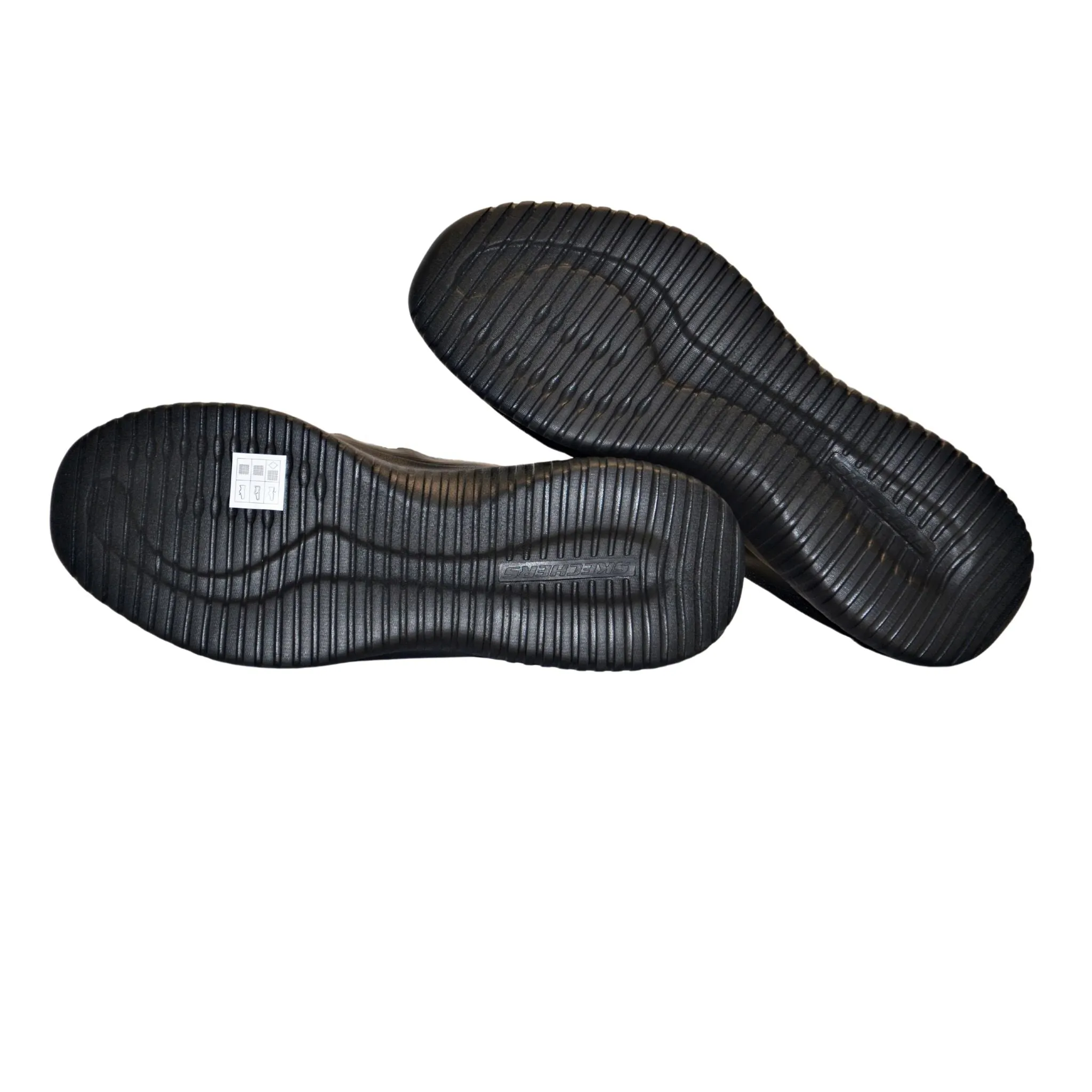 Skechers Men's Flex Slip On Memory Foam Shoe Black Size 12
