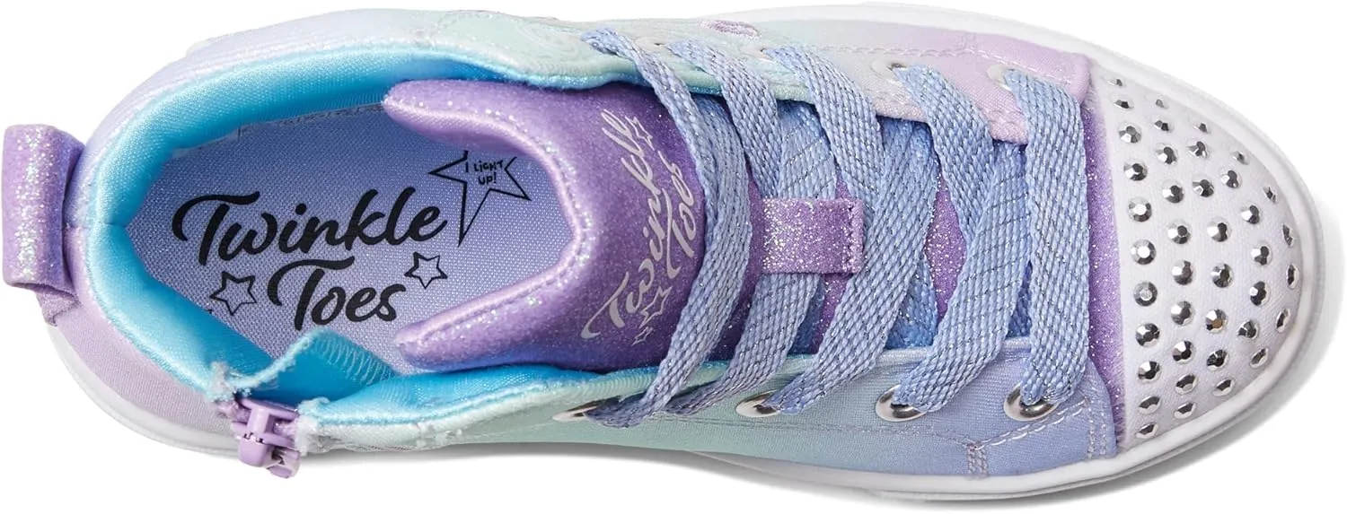 Skechers Unisex-Child Toes Twinkle Sparks-Wing Charm Sneaker