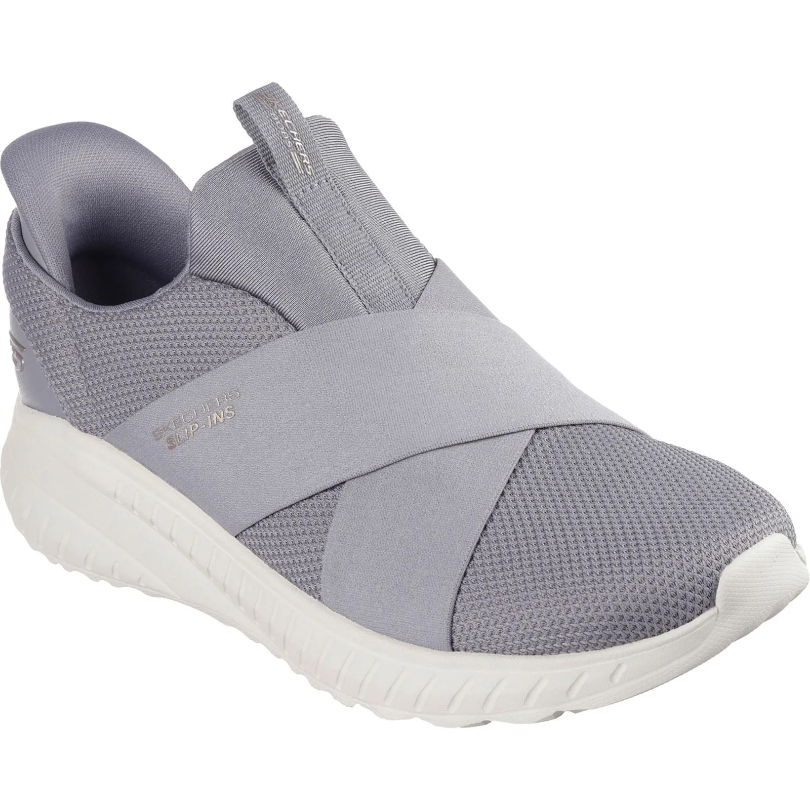 Skechers Women's Bobs Squad Chaos Your Moment Shoes in Grey