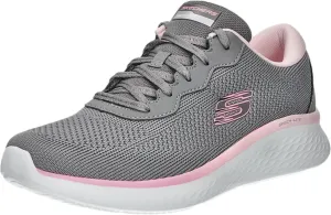 Skechers Womens Skech Lite Pro Memory Foam Trainers - Charcoal/Pink - 8 US