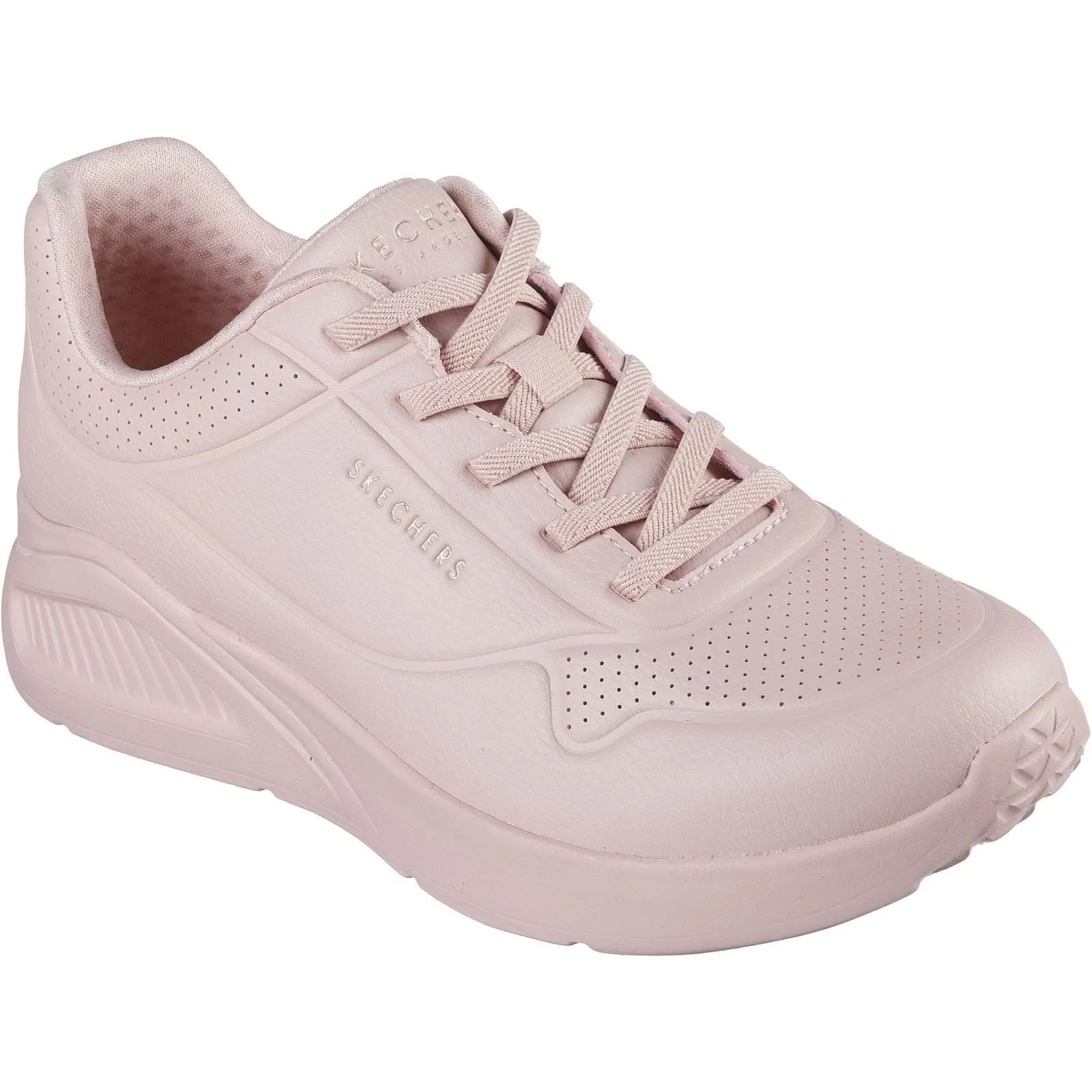 Skechers Women's Uno Lite Lite Work Trainers in Blush