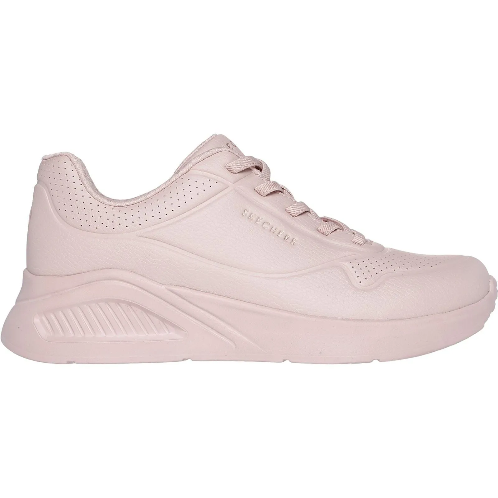 Skechers Women's Uno Lite Lite Work Trainers in Blush