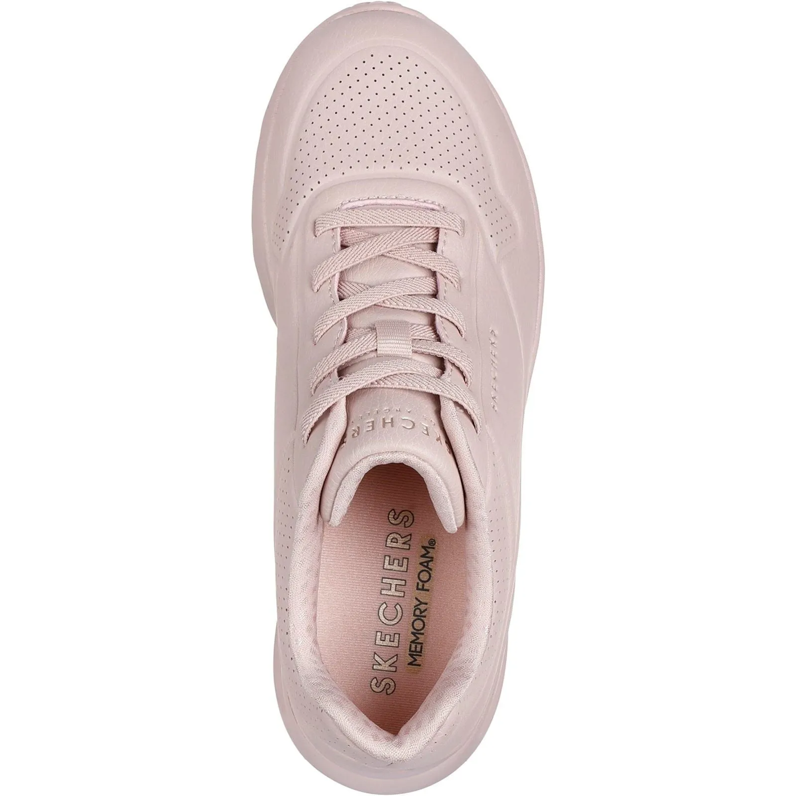 Skechers Women's Uno Lite Lite Work Trainers in Blush