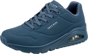 Skechers Women's Uno-Stand on Air Sneaker, Blu, 9