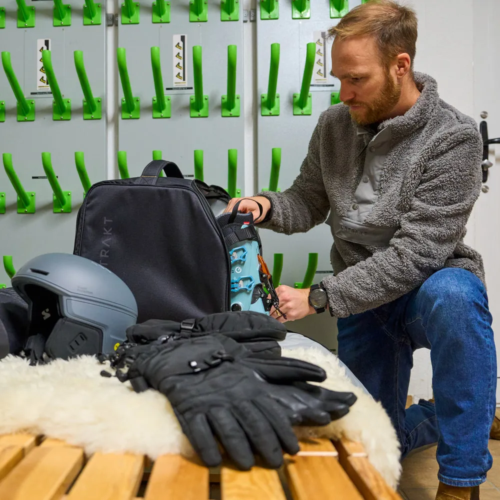 Ski Boot & Helmet Boot Bag (Coal)