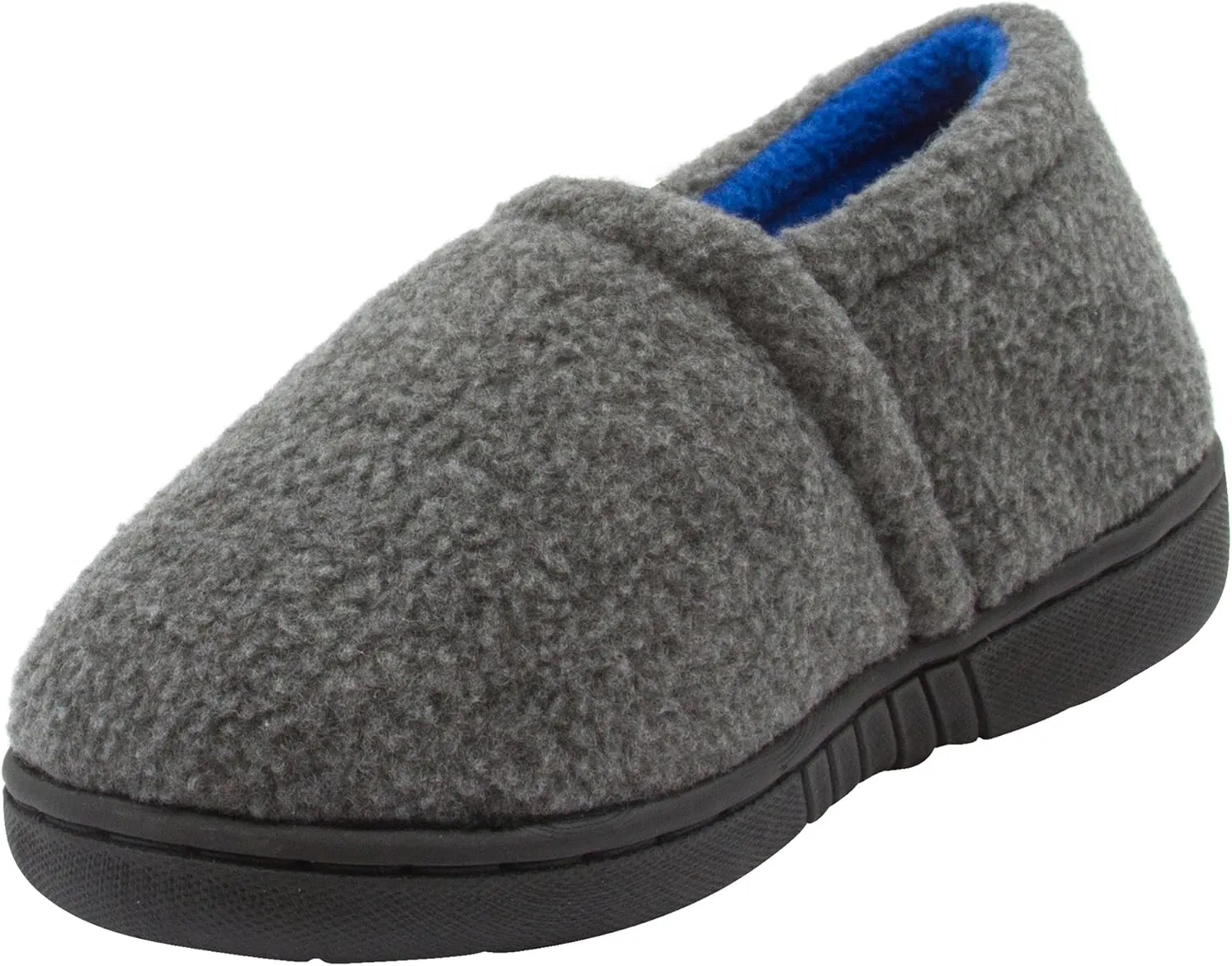 Skysole Fleece Slippers for Boys, Soft Kids Slippers with Closed Back