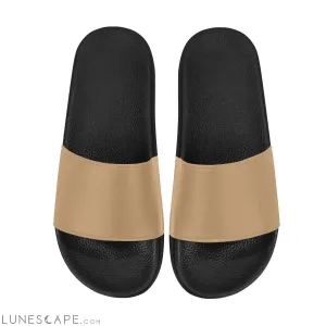 Slip On Beach Slides - Camel