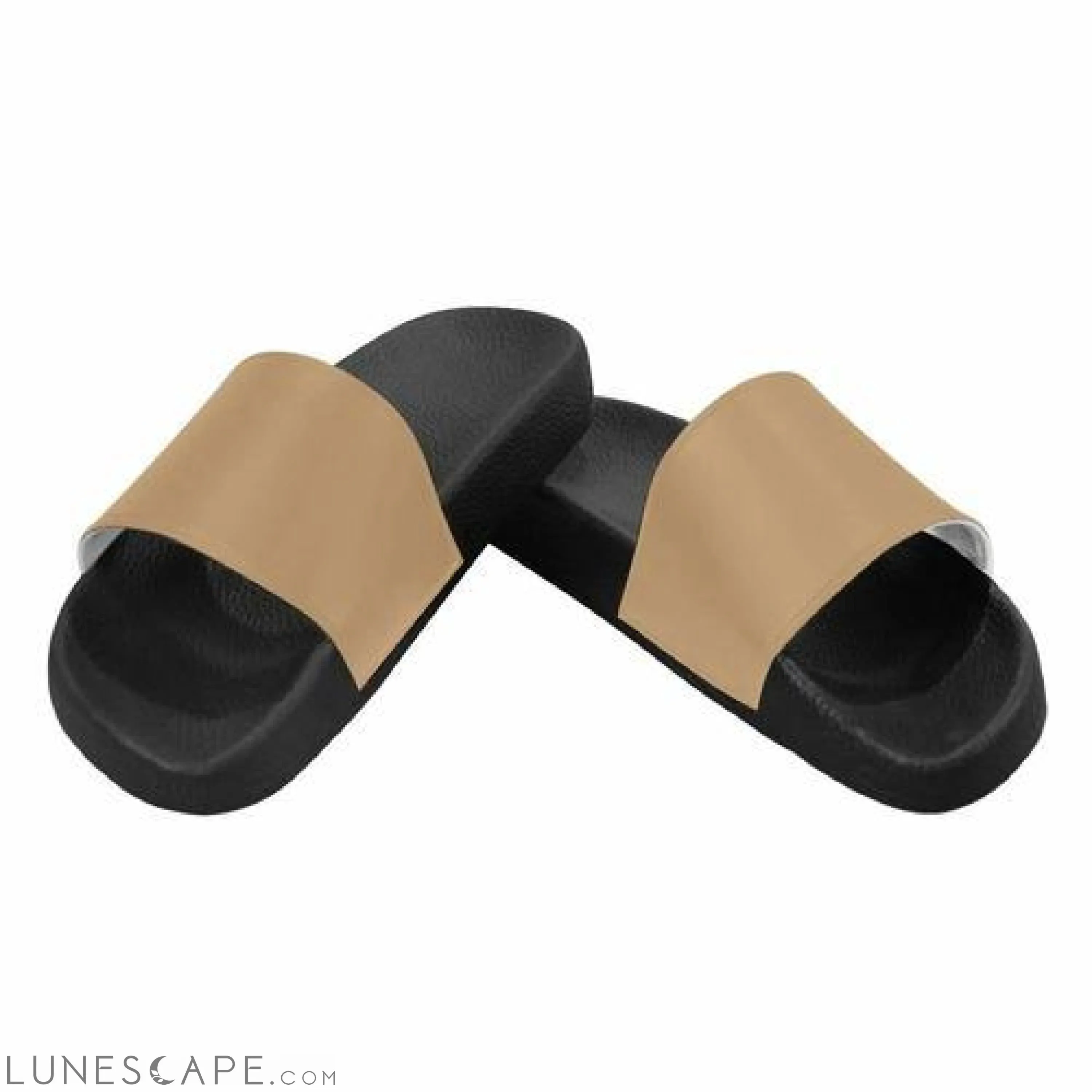 Slip On Beach Slides - Camel