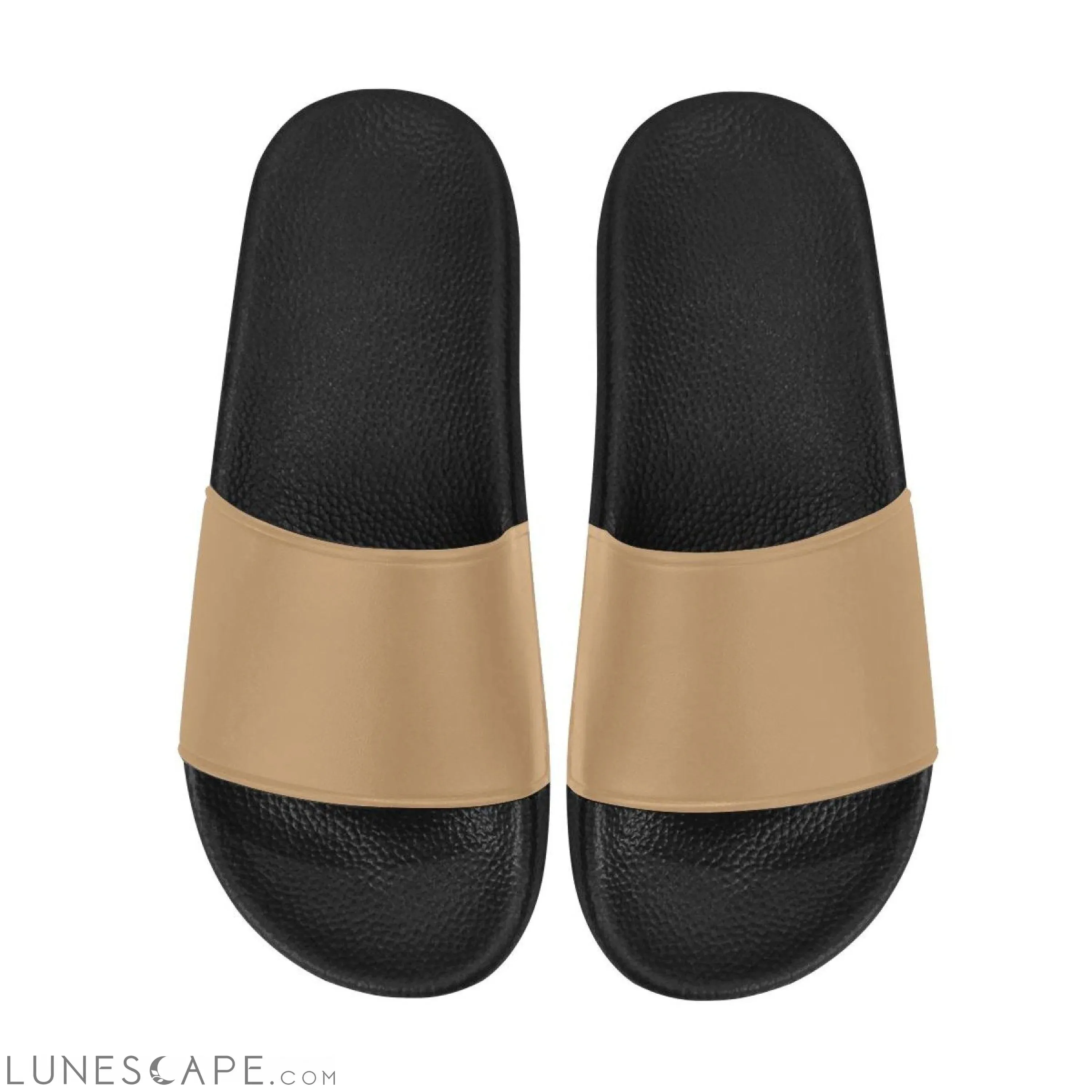Slip On Beach Slides - Camel
