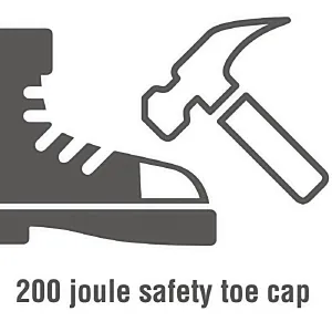 Slipbuster Safety Lace Up Black 46