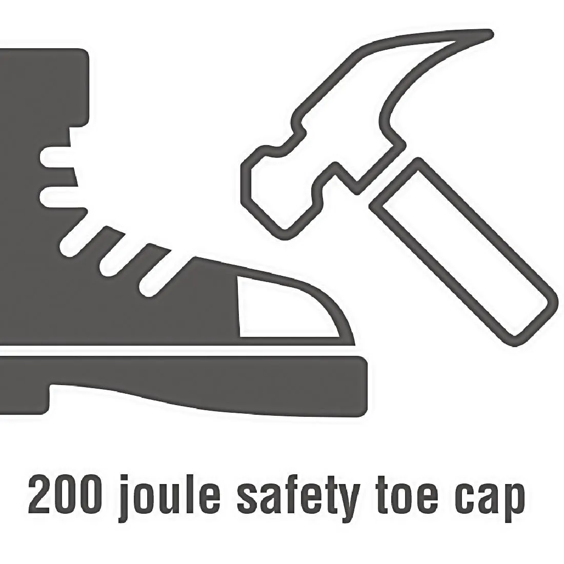 Slipbuster Safety Lace Up Black 46