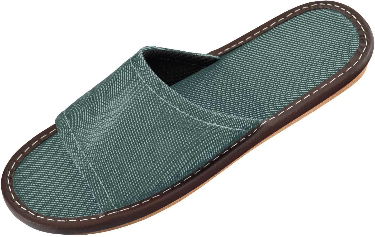 Slippers Indoor and Outdoor Slip on Home Shoes for Hotel Travel Party Ultralight Soft Dark Slate