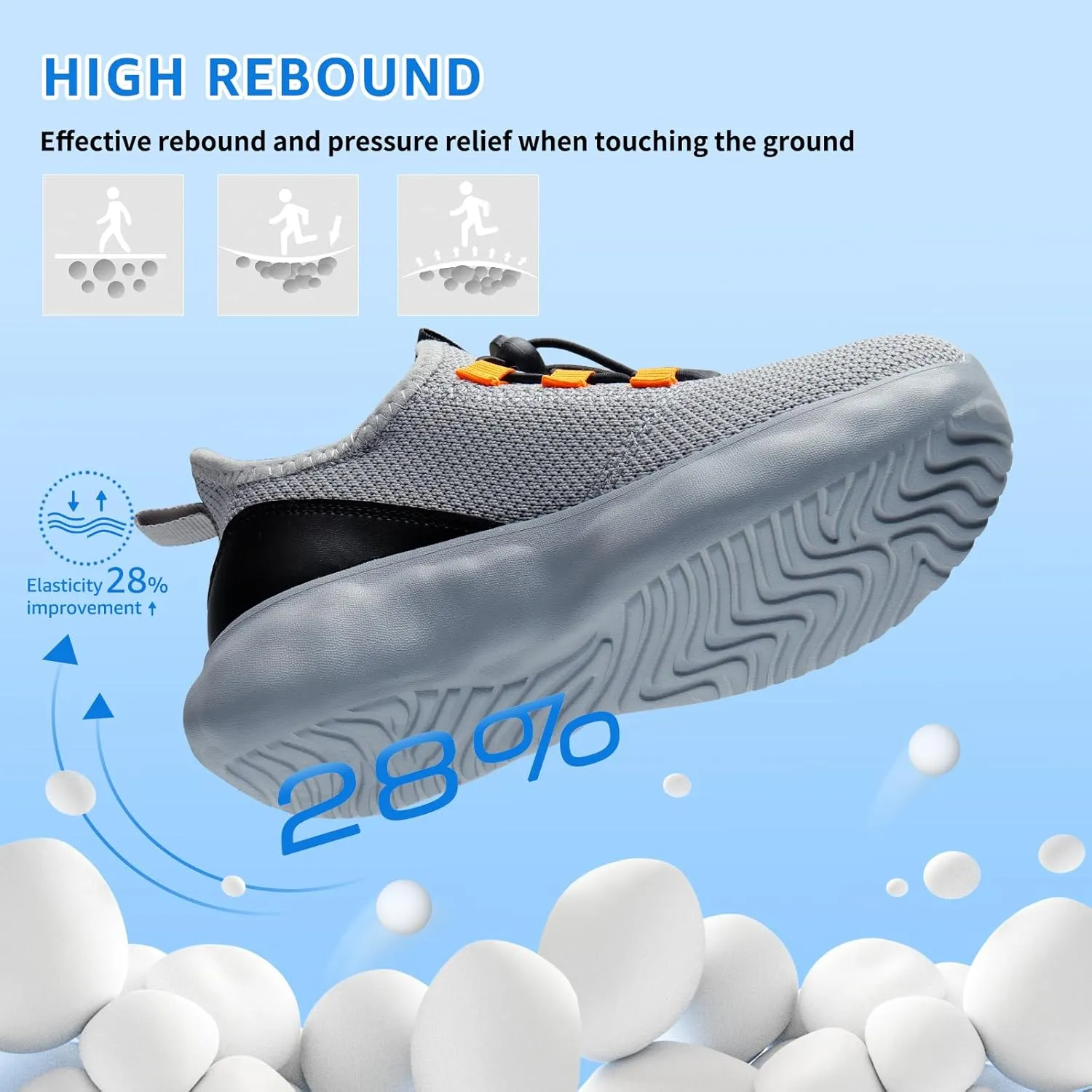Sneakers for Girls Slip on Shoes Boys School Shoes