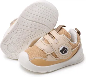 SOFMUO Baby Shoes Trainers Infant Girls Boys Breathable Outdoor Sneakers Toddler First Walkers Little Kids Tennis Walking Shoe 1-4 Years