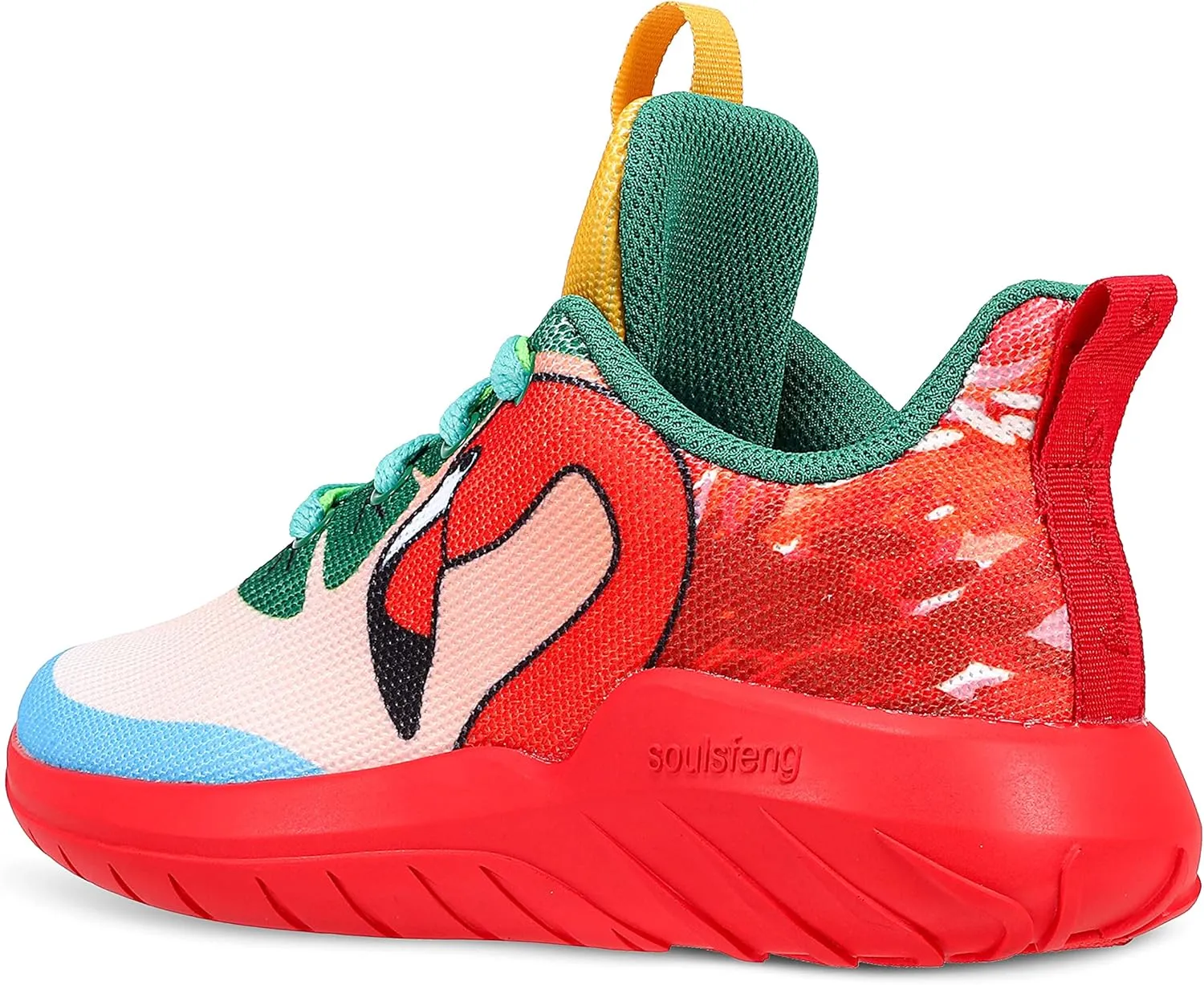 Soulsfeng Kids Tennis Shoes Lightweight Breathable Boys Running Shoe Fashion Walking Sneakers for Girls (Little Kid/Big Kid)