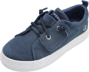SPERRY Toddler Sneakers – Slip-On Hook & Loop Shoes with Memory Foam Insole for Boys & Girls