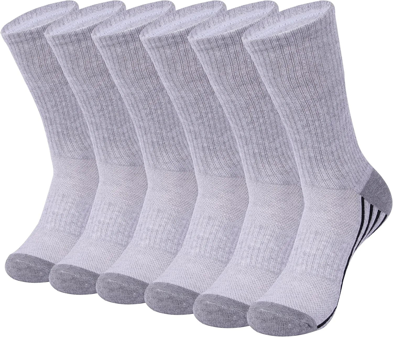 SPST Viscose Bamboo Socks, Women Men Moisture Wicking Cushioned Breathable Soft Ankle/Crew Running Hiking Seamless Socks