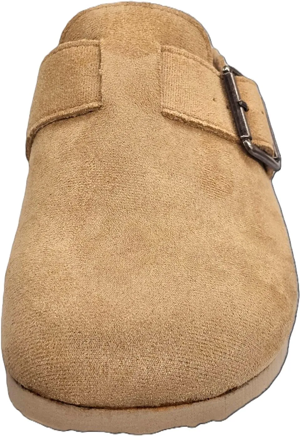 Steve Madden Paulina Tan Suede Fashion Slip On Rounded Toe Casual Slippers