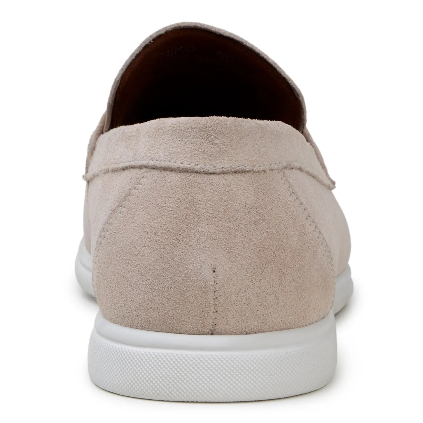 Studio Belvedere Niko Men's Shoes Suede Leather Penny Loafer (SBV1006)