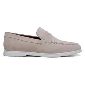 Studio Belvedere Niko Men's Shoes Suede Leather Penny Loafer (SBV1006)