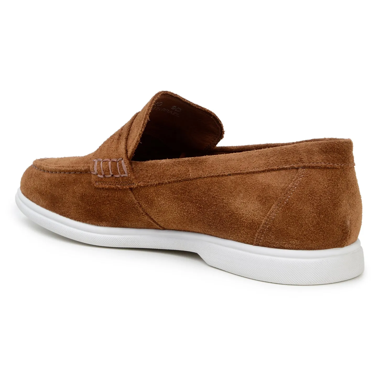 Studio Belvedere Niko Men's Shoes Suede Leather Penny Loafer (SBV1006)