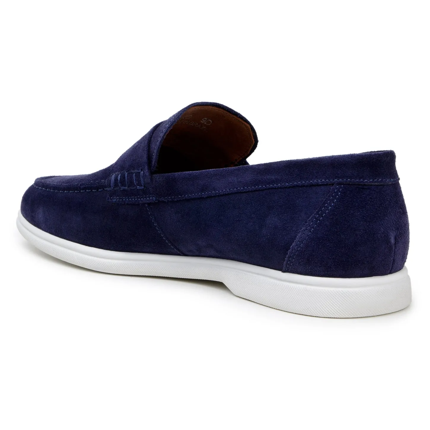 Studio Belvedere Niko Men's Shoes Suede Leather Penny Loafer (SBV1006)
