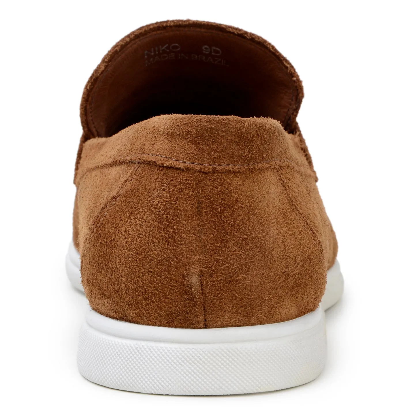 Studio Belvedere Niko Men's Shoes Suede Leather Penny Loafer (SBV1006)