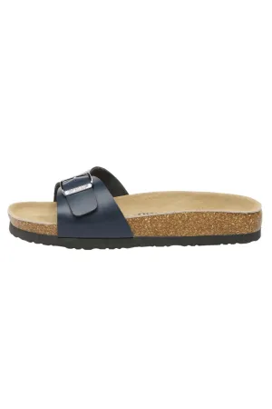 Swan Leather Easy Slip-On Sandals