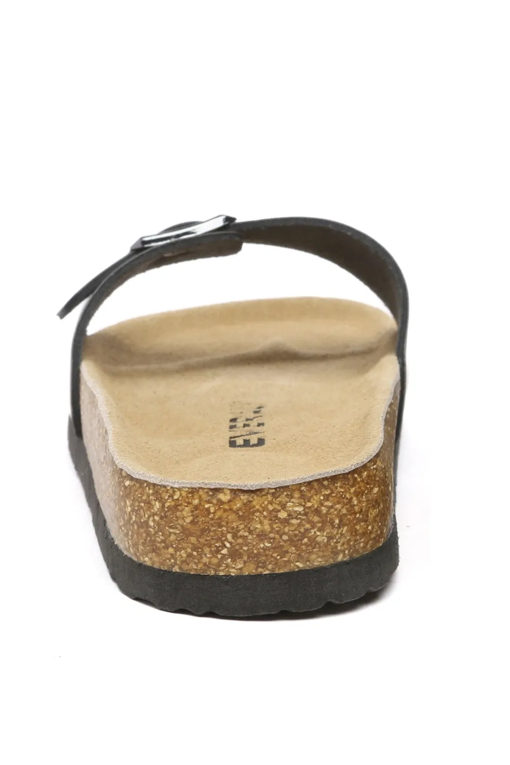 Swan Leather Easy Slip-On Sandals