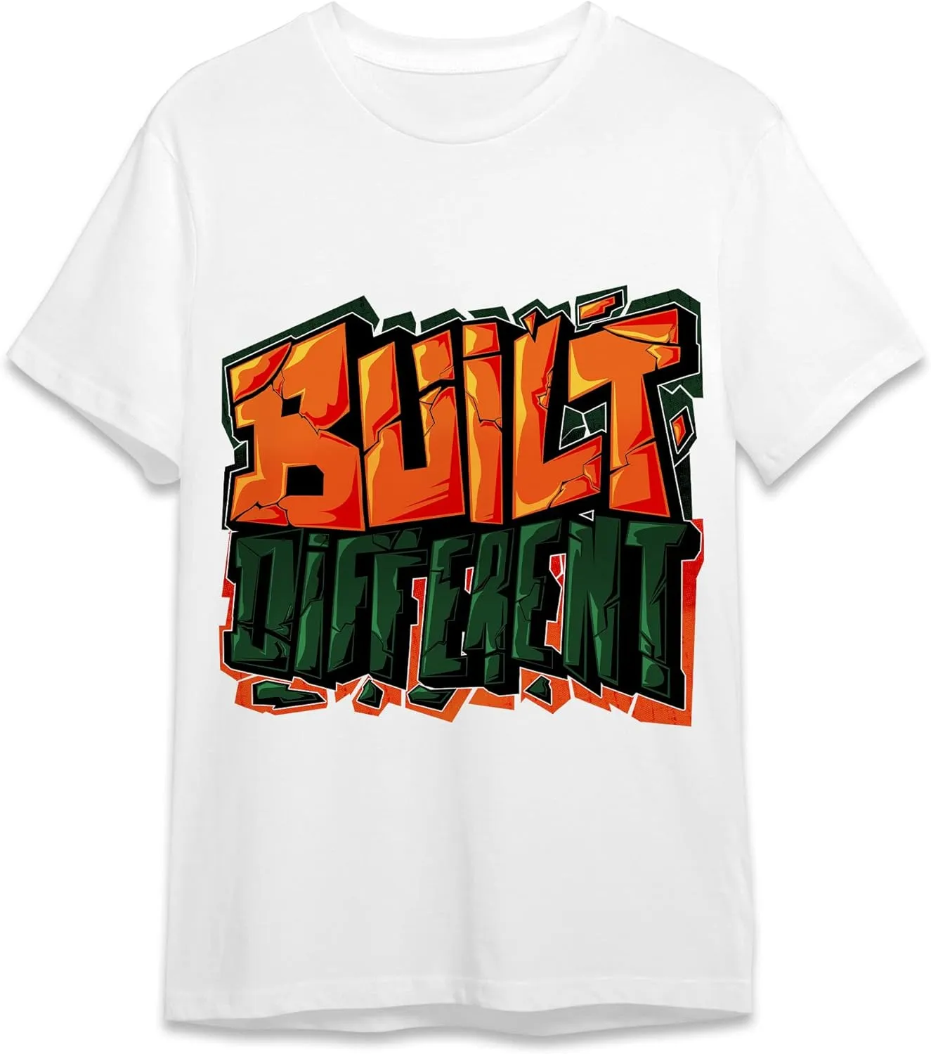 T-Shirt Unisex Matching Dunk Low Miami (Built Different)