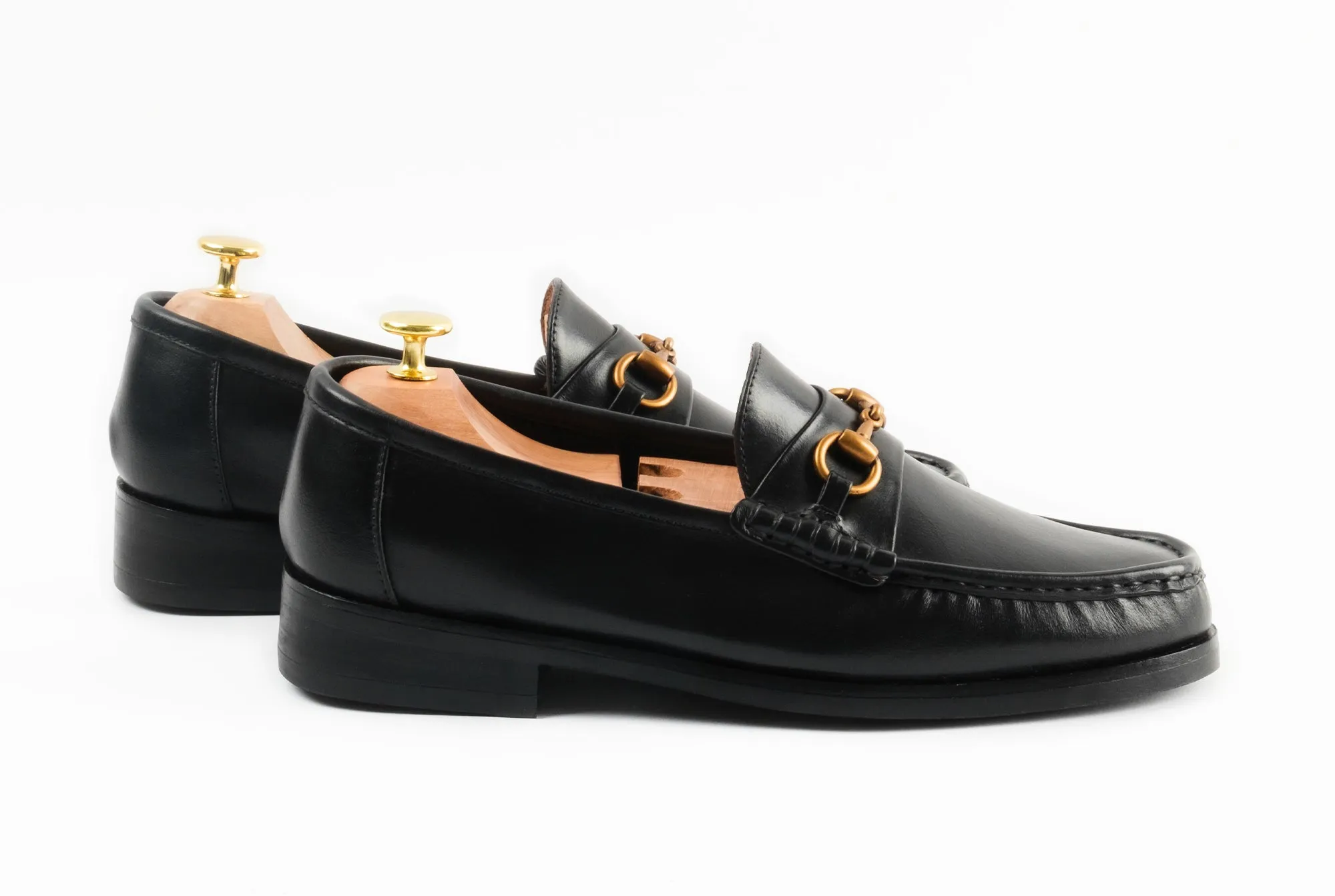The Grand Horsebit Loafer - Black Noir