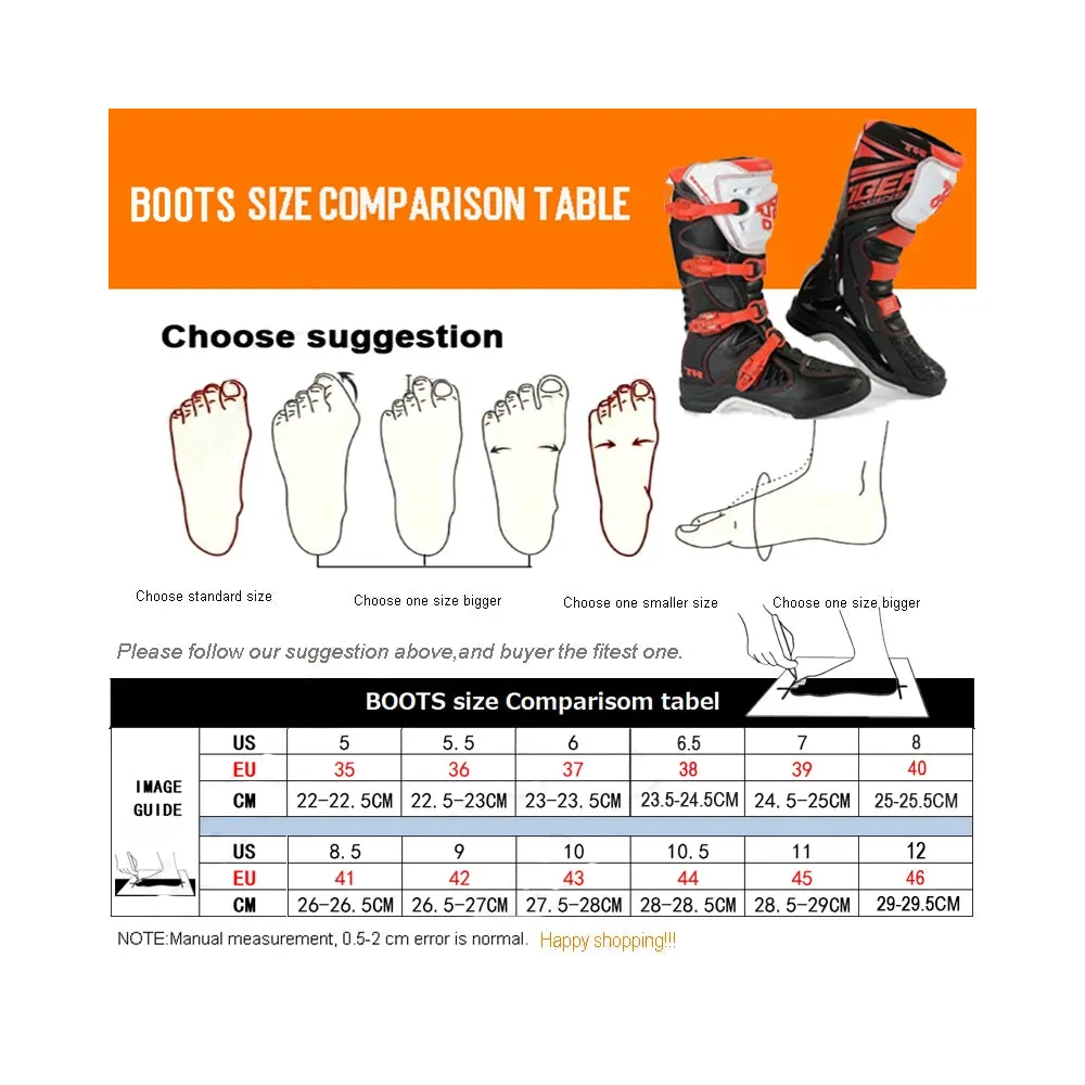 TIGER High-Performance Enduro & Motocross Boots for Men in UAE - 863378