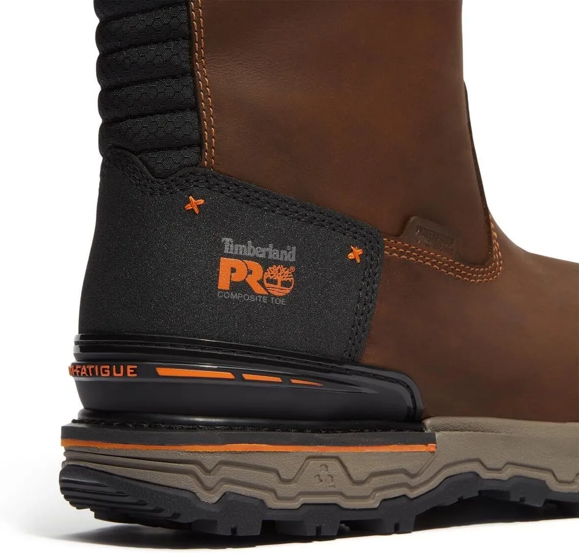 Timberland PRO Men's Boondock Ultralight Pull-on Composite Safety Toe Waterproof Industrial Work Boot