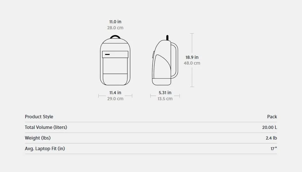 Timbuk2 Authority Laptop Backpack Deluxe, Eco Static
