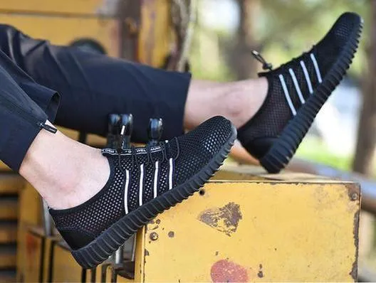 TitaniumX® Touch-sensitive Breathable Grade Safety Friendly Shoes Military