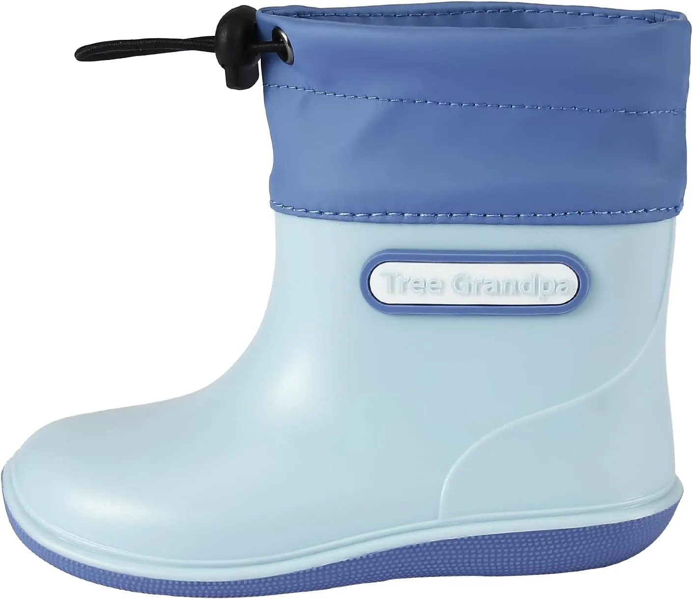 Toddler Kids Rain Boots for Boys Girls Easy-on Lightweight Waterproof Rainboots Baby