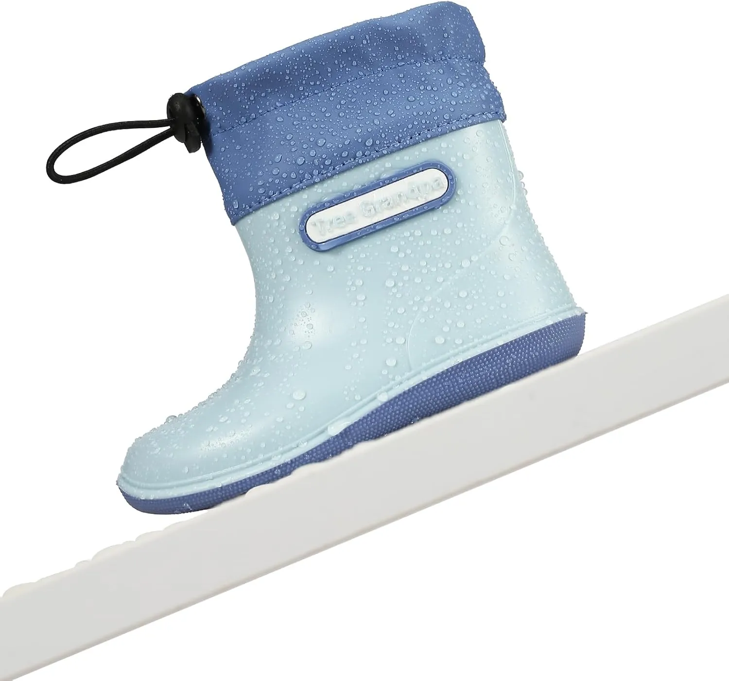 Toddler Kids Rain Boots for Boys Girls Easy-on Lightweight Waterproof Rainboots Baby