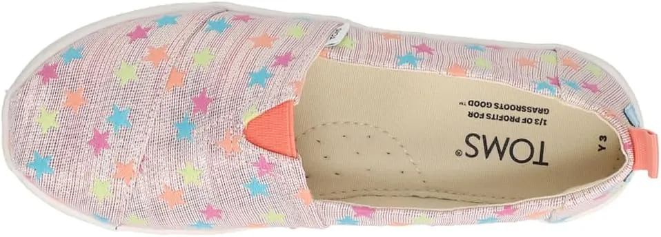 TOMS Girl's, Alpargata Classic Slip-On - Little Kid & Big Kid