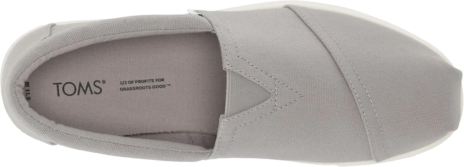 TOMS Men's Alpargata Recycled Cotton Canvas Loafer