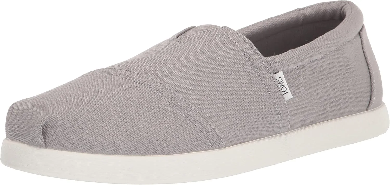 TOMS Men's Alpargata Recycled Cotton Canvas Loafer