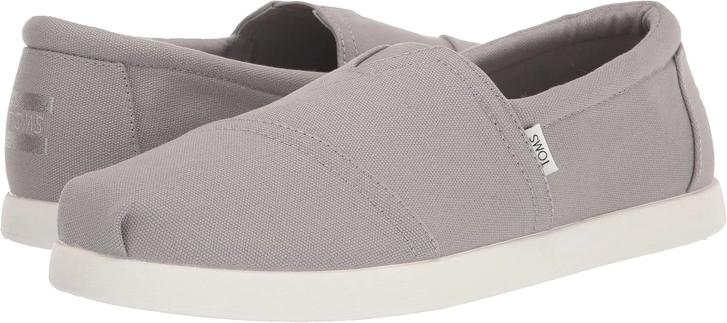 TOMS Men's Alpargata Recycled Cotton Canvas Loafer