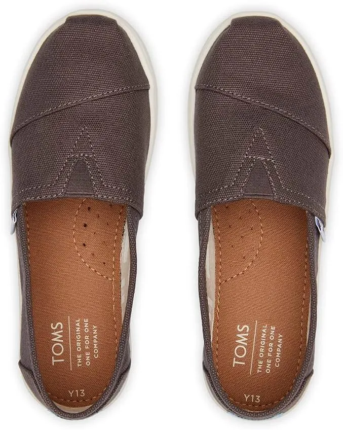 TOMS Unisex Kid's Alpargata Core Loafer Flat