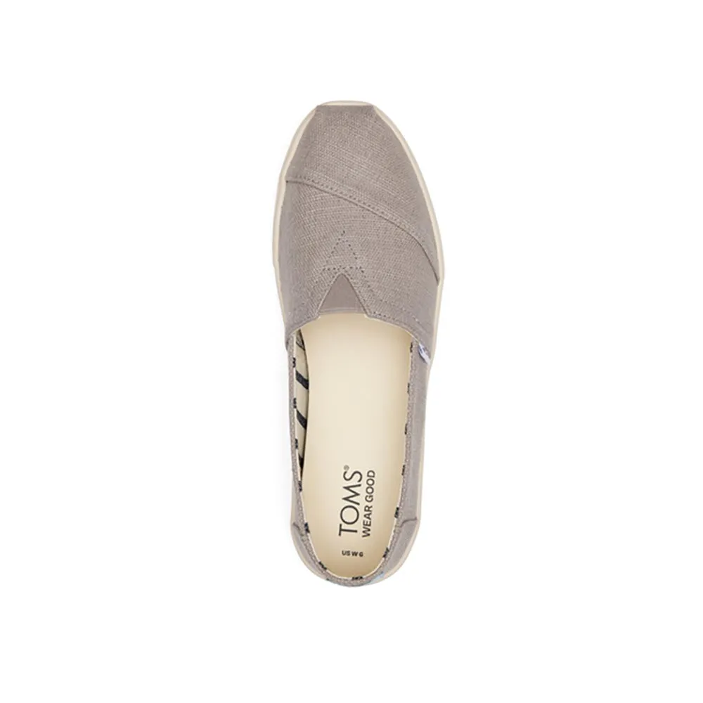 Toms Women Alpargata Cupsole Slip On - Grey