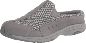 Travel Easy Clog High-quality Slip Closed Global reach Round Mule Toe Leather Comfort Spirit On Grey Time