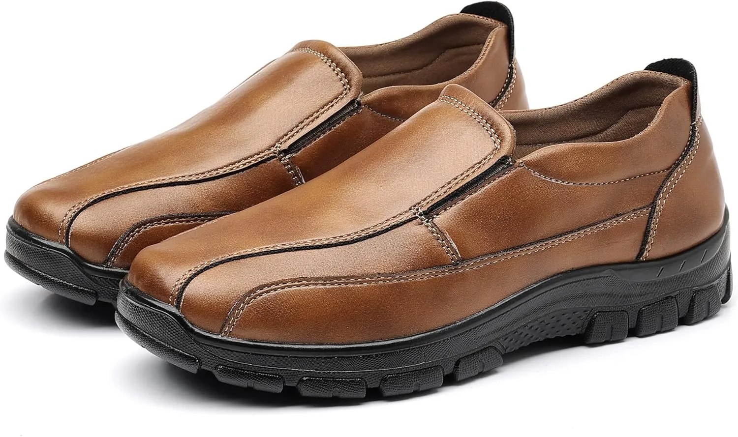 Trsorini Mens Casual Shoes Loafers Slip on Dress Business Office Premier Walking Lightweight Shoes Male