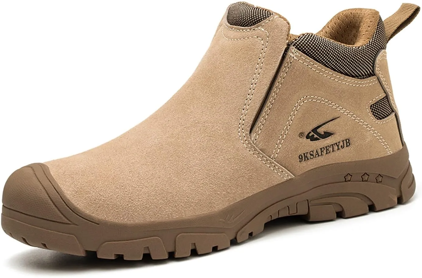 U-lite Indestructible Steel Toe Work Shoes for Men Women, Lightweight Comfortable Safety Sneakers Puncture Proof Breathable Slip-Resistant Working Welding Protective Shoes Waterproof Boot